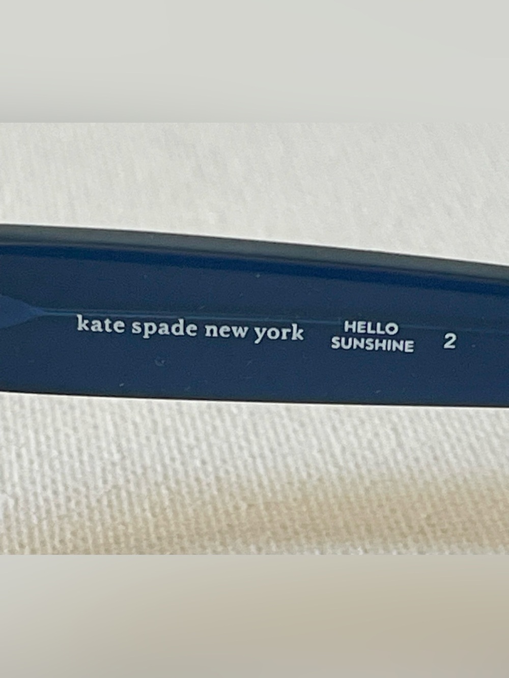 NIB KATE SPADE NEW YORK ANNIKA/S/US NAVY GRADIENT TINTED LENS GLD HDW SUNGLASSES - Picture 9 of 12
